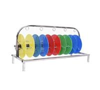 Support de bobine de fil pour 5 rouleaux, distributeur de câbles robuste et solution de stockage, affichage de conduit en nylon durable pour usage électrique industriel