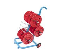 Support De Bobine De Fil, Support De Câble En Vrac, Chariot De Rangement De Fil Électrique Avec Roues, Adapté Au Stockage De Câbles, Fils Et Cordes(Color2,38x63x96cm)