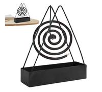 Support De Bobine De Moustique, Suspendu Porte Anti-Moustique, Anti Moustique Porte Encens en Fer Mosquit Brûleur D'encens, Porte-Bobine D'encens, pour Maison Et Jardin Extérieur