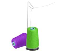 Support de bobine - Porte-fil 5,3 x 5,3 pouces | Support fil, bobine unique de supportt pour avec base portable pour broderie, surjeteuse, quilting et machine à coudre