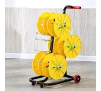 Support De Bobines De Fil Pour Usage Industriel, Électrique Et Commercial, | Chariot Porte-câbles Mobile, Porte-fil Portable, Distributeur De Fils/câbles À Plusieurs Bobines