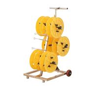 Support De Bobines Fil, Câbles En Vrac, Chariot Rangement Fils Électriques Avec Roulettes, Distributeur Transportable, For Le Commerce Détail Industriel Électrique(Color2,Style 2)