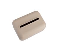 Support de boîte à mouchoirs Boîte à mouchoirs Couleur Pure Maison Salon Toilettes Bureau boîte(Bruin)