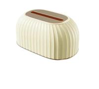 Support de boîte à mouchoirs Distributeur de mouchoirs Vertical Couleur Pure for Maison, Salle Bain, hôtel, Bureau(Beige)