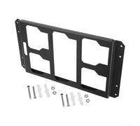 Support de boîte à outils Packout en alliage d'aluminium - Plaque d'installation pour boîte à outils Packout - Support de montage mural - Système de fixation de rangement