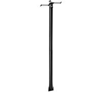 Support de boîte aux lettres - BURG-WÄCHTER - US-Mailbox 893 S - Hauteur 1500 mm - Ø 30 mm - Noir