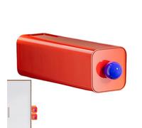 Support de boîte d'affichage - Organisateur de stockage mural | cosmétique avec couverture, aucun perçage nécessaire, support polyvalent pour tampons en coton, tour,