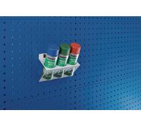 Support de boîtes 3-f.l.225mm D.max.68mm pour plaques perforées BOTT