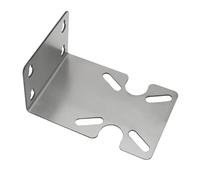 Support de boîtier de filtre à eau, support fixe en acier inoxydable, plaque de montage pour filtre à eau de 25,4 cm, 50,8 cm, épaisseur de 1,7 mm, argenté