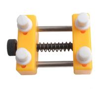 Support de boîtier de montre réglable de 45 mm en acier inoxydable avec broches en plastique pour une réparation de montre en toute sécurité, 1 pièce