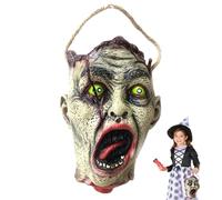 Support de bol à bonbons en forme de tête de mort pour Halloween - Sac portable pour décorations d'Halloween