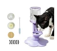Support De Bol d'eau pour Animaux De Compagnie-Base De Distributeur De Font | Support D'abreuvoir Auto-remplissant Pour Chat, Distributeur D'eau Par Gravité Avec Conception Stable Pour Intérieur Et Extér