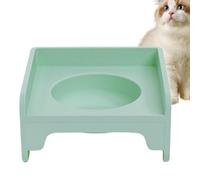 Support de bol pour chat - Support de bol surélevé - Support pour chat | Support de bol pour chat avec design antidérapant en acier inoxydable, accessoire pratique pour la nourriture, l'eau, ma