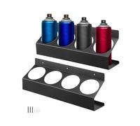 Support de bombe aérosol | Support mural en métal stable pour flacon pulvérisateur | Support de flacon pulvérisateur pour laque, produit aérosol, garage, espaces de travail