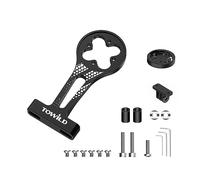 Support de Bordure de Vélo à Montage Avant, Support de Montage pour Ordinateur de Vélo de Route, Compatible avec Ordinateur Garmin/XOSS/iGPSPORT/CYCPLUS (AS80)