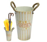 Support de bouclier, support de parapluie, support de bâton de marche, vert beige, style vintage de toile, meubles, supports de parapluie, parapluies et bâtons de marche, rond, me