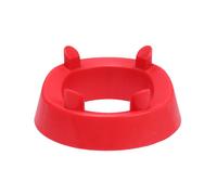 Support De Boule À Coins Pour Football Et Basket-Ball,Plaque De Logo,1 Façade -Rouge
