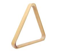 Support de Boule de Billard Triangle Professionnel en Bois et Support de Boule de Billard en Diamant Accessoire de Table de Billard(British)