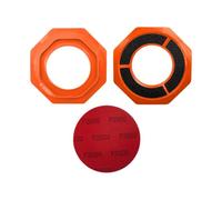 Support de boule de bowling - Support de abrasif de bowling, supportt de nettoyage d'équipement, design rond antidérapant mat, tasse en résine de polypropylène renforcée pour polir la maison