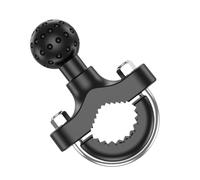 Support de Boule de Moto - d'aluminium 6,2 cm | Support d'adaptateur de tête de Balle avec Design antidérapant, Support de téléphone ou GPS, Support de caméra d'action, Support de Casque de