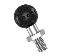 Support de Boule de Moto - d'aluminium 6,2 cm | Support d'adaptateur de tête de Balle avec Design antidérapant, Support de téléphone ou GPS, Support de caméra d'action, Support de Casque de