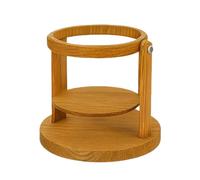 Support De Bouteille D'alcool En Bois | Support Verseur De Vin Rotatif À 180° Pour Whisky Et Cocktail Décoration De Bar À Domicile Élégante Fêtes, Mariages, Restaurants, Bureaux Hôtels Mécanisme De Ve