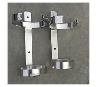 Support de bouteille de gaz (lot de 2/3) pour petites bouteilles d'oxygène, support de bouteille de gaz en acier inoxydable à montage au sol pour bouteilles d'oxygène de taille E/D/C/M9, étagère de tr