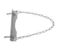 Support de Bouteille de Gaz Oxygène Mural avec Chaîne en Fer | Fixation Argentée, Maintien Stable pour Transport, Usage Atelier ou Véhicule, Compatible Propane et Argon Couleur Aléatoire