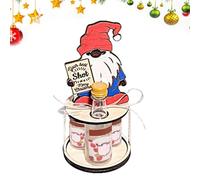 Support de bouteille de liqueur | Support portable pour bouteilles de vin, stockage de bouteilles d'alcool, étagère de vin de Noël, réutilisable pour les fêtes de fin d'année pour les boissons