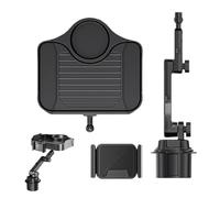 Support de bouteille de voiture : support de téléphone, extension de tasse automobile | Support de téléphone du plateau de table alimentaire réglable pour tasses de bouteilles d'eau, compatibles avec