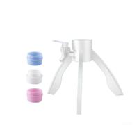 Support de bouteille d'eau de 5 L, support distributeur d'eau avec base triangulaire sécurisée, distributeur de robinet, 3 adaptateurs pour la maison et le bureau