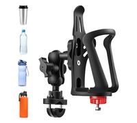 Support de bouteille d'eau de vélo pour guidon et cadre, porte-gobelet de moto pour bouteilles de 4,8 à 7,1 cm de diamètre, porte-gobelet universel pour vélo, VTT (C)