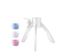 Support de Bouteille d'eau pour Robinet, 3 adaptateurs | pour 1,2 l à 6,5 l, support distributeur mains libres pour la maison, le bureau, le camping