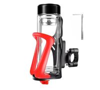 Support de bouteille d'eau pour vélo - Support de bouteille d'eau - Support réglable pour guidon de 20 à 35 mm pour moto, route, montagne, fauteuil roulant, poussette, scooter