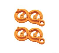 Support de bouton de console portable, pour bouton GB For Zero X Y, modification du positionnement du trou (orange)