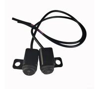 Support de bouton d'interrupteur de moto pour rétroviseur fabriqué à partir d'alliage d'aluminium léger, design gauche et droit