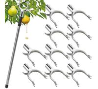 Support de branche d'arbre en métal - Support de branche d'arbre en métal, réutilisable pour redresser les branches de vigne, légumes, jardins, cours, vergers, vignobles