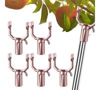 Support de Branche d'arbre Fruitier en Alliages, Tuteur Métallique Anti-Rouille pour Verger, Redresseur de Branche Robuste pour Vignes et Jardin, Support de Plants pour Récolte et Protection, 5 Pcs
