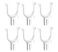 Support de Branche pour Arbres Fruitiers Lot de 6, en Alliage D'aluminium | Contrôle D’angle, Aide à Éviter la Casse sous Charge, Usage Intérieur et Palissage, Couleur Argenté