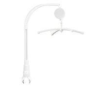 Support de bras de cadre de lit mobile pour berceau de 61 cm, cadre de fixation à vis à double écrou - Support de décoration pour jouets à faire soi-même (support de bouche à griffe)