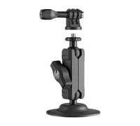 Support de bras en métal coudé avec base adhésive très résistante, capacité de charge de 4 kg pour photographie d'aventure, accessoires de caméra d'aviation en alliage d'aluminium