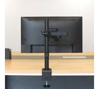 Support de bras Nilox pour écran jusqu'à 32 pouces, charge maximale 8 kg, VESA 100 x 100/75 x 75, noir