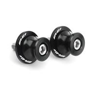 Support de Bras Oscillant Pour ER-6N ER-6F Vis CNC Pour Bras Oscillant De Moto(Black ER6F)