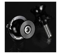 Support de Bras Oscillant Pour HP2 2008-2013 M8 8 Mm CNC Accessoires Moto Bras Oscillant Diabolo Curseur Vis De Support(8MM Black LOGO)