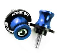 Support De Bras Oscillant Universel pour Cadre De Moto, 6 Mm, pour Monster 821, Monster 821, 797, 899, 959, 1200(6MMBlue)