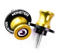 Support De Bras Oscillant Universel pour Cadre De Moto, 6 Mm, pour Monster 821, Monster 821, 797, 899, 959, 1200(6MMGold)