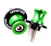 Support De Bras Oscillant Universel pour Cadre De Moto, 6 Mm, pour Monster 821, Monster 821, 797, 899, 959, 1200(6MMGreen)