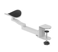 Support de bras pour bureau d'ordinateur, rallonge d'accoude de bureau - Support de coude pour bureau - Accessoire de chaise réglable rotatif à 360 ° pour la table - Manucure gauche/droite