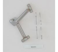 Support de bras pour valises, système d'ouverture facile, compatible avec les grandes roues, idéal pour faciliter le transport et le stockage.