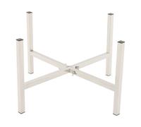 Support de brasero 201 en acier inoxydable réglable sur pied - Base de camping - Résistant à la chaleur - Protection contre la rouille - Portable - Pour camping, randonnée, pique-nique